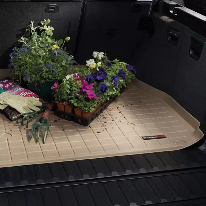 Купити Килим гумовий WeatherTech для Toyota LC 200 від 2008 в багажник бежевий XL 41356