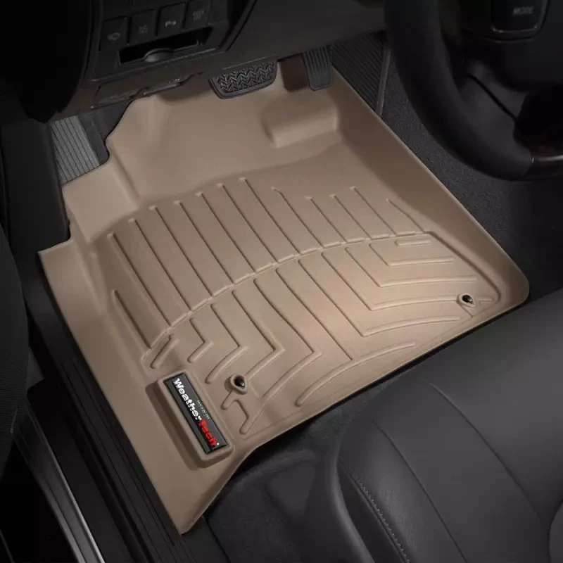 Buy Weathertech rubber rugs for Toyota LC 2008-2012 Front Beige 451571