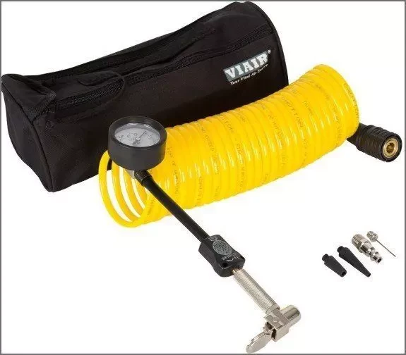 Купить Шланг для подкачки колес 7,5м с манометром (7 бар) VIAIR PN 00025