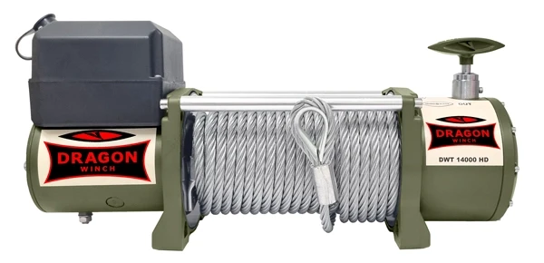 Купити Лебідка електрична на евакуатор Dragon Winch DWT 14000 HD 12 В