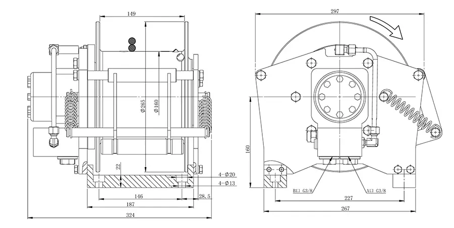 Buy Hydraulic winch on Dwhi 33 HD