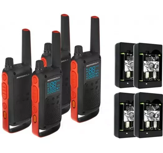 Купити Комплект рацій для туризму Motorola T82 EXT QUAD Tourism Гр9630