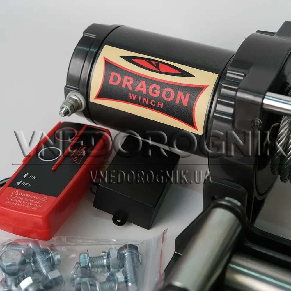 Купити Лебідка для квадроцикла електрична Dragon Winch DWH 4500 HDL