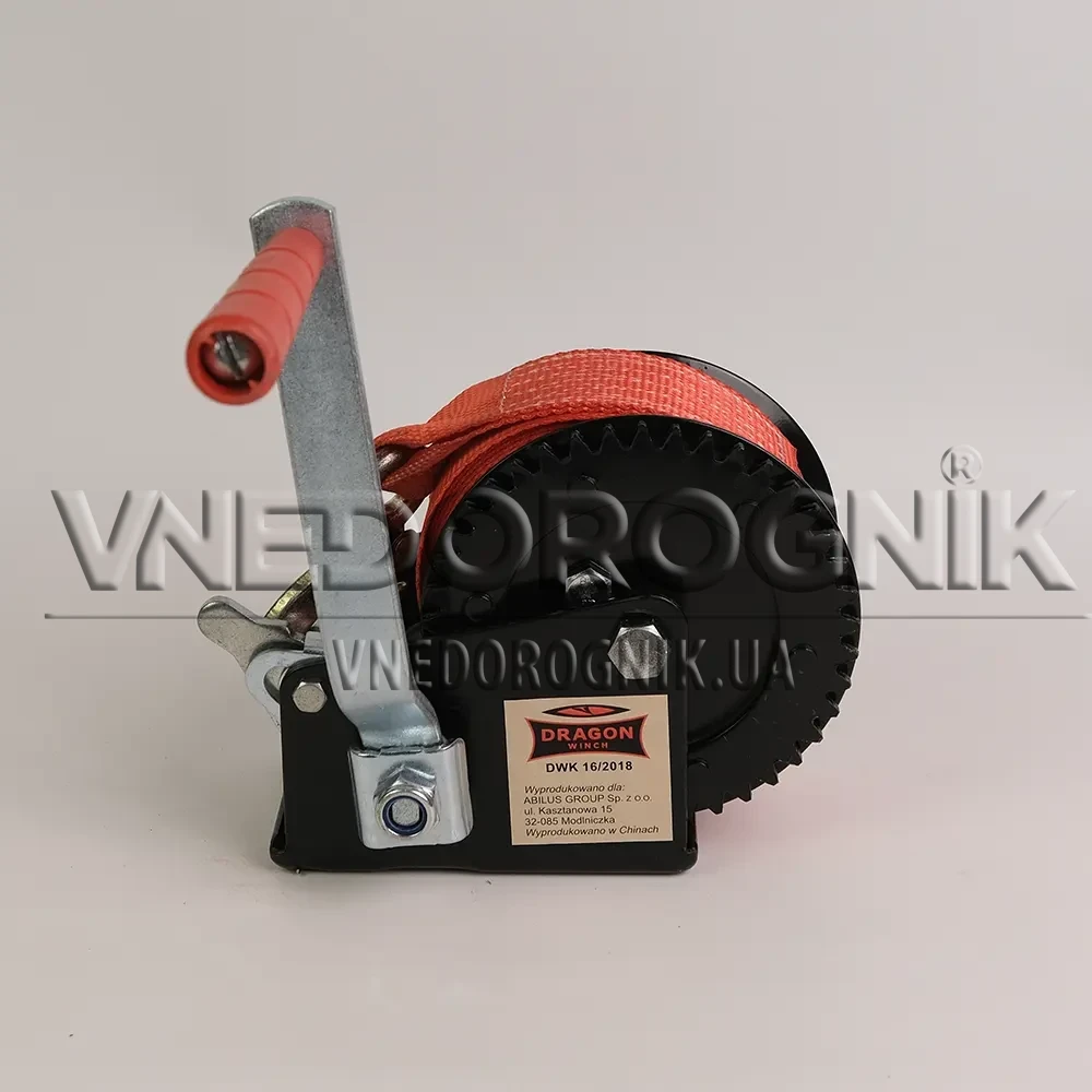 Купити Лебідка ручна Dragon Winch DWK 16 synthetic