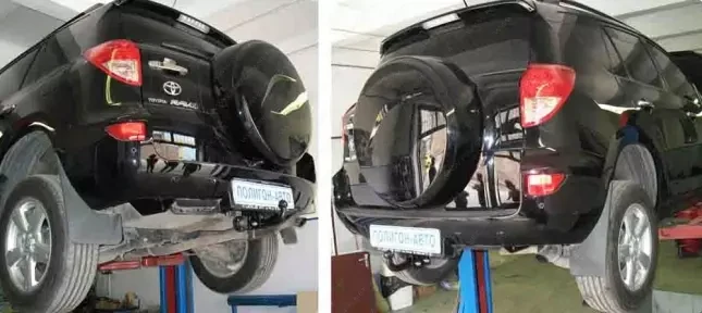 Купити Фаркоп для TOYOTA RAV4 2000-2006