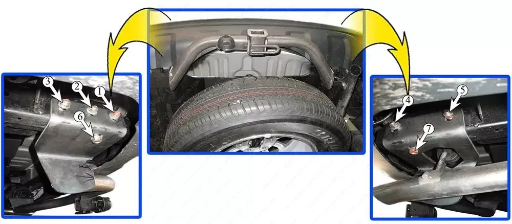 Купити Фаркоп для Mitsubishi Pajero Sport 2010-2016 стандартний