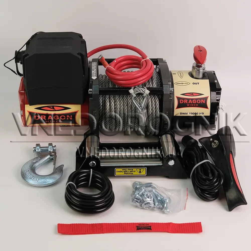 Купить Лебедка автомобильная электрическая Dragon Winch DWM 10000 HD
