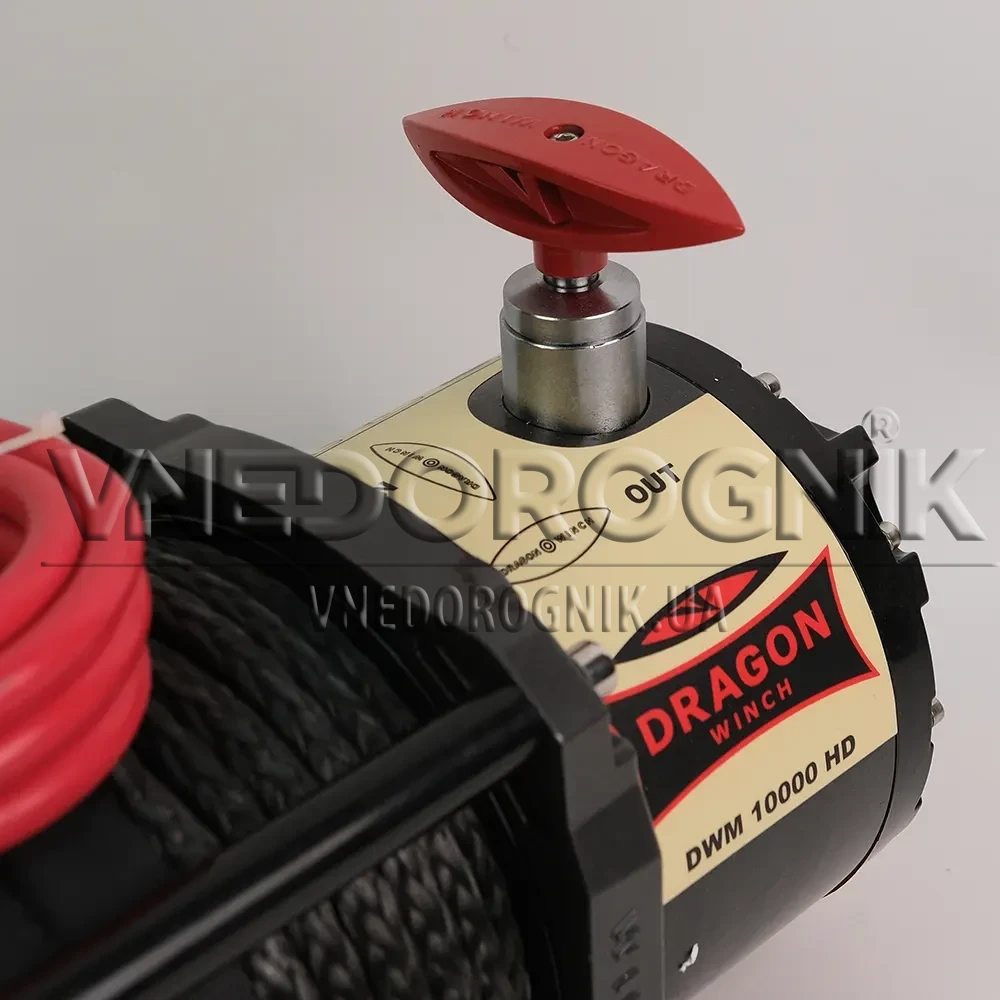 Купити Лебідка автомобільна електрична Dragon Winch DWM 10000 HD synthetic