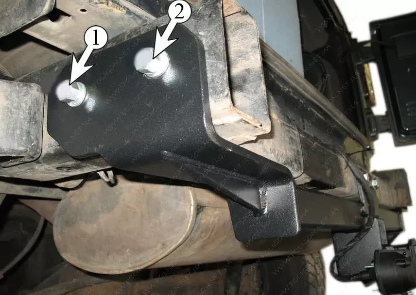 Купить Фаркоп для Jeep Wrangler Sahara от 2006 2 дверный стандартный