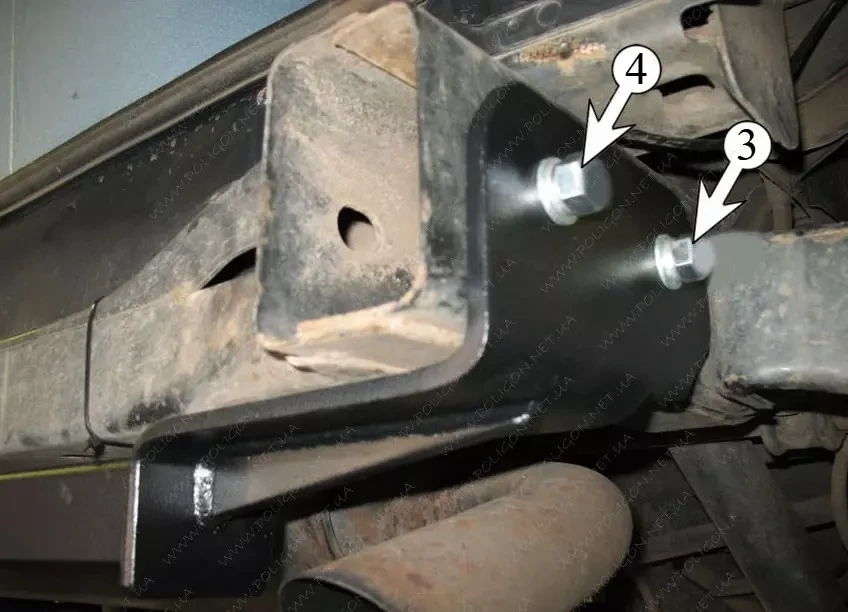 Купить Фаркоп для Jeep Wrangler Sahara от 2006 2 дверный стандартный