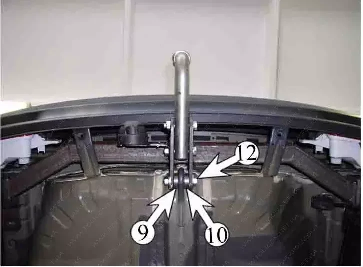 Купити Фаркоп для Honda CR-V 2012-2016 швидкознімний