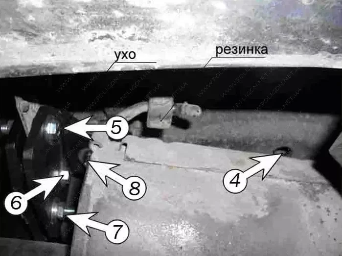 Купить Фаркоп для Honda CR-V 2002-2006 стандартный