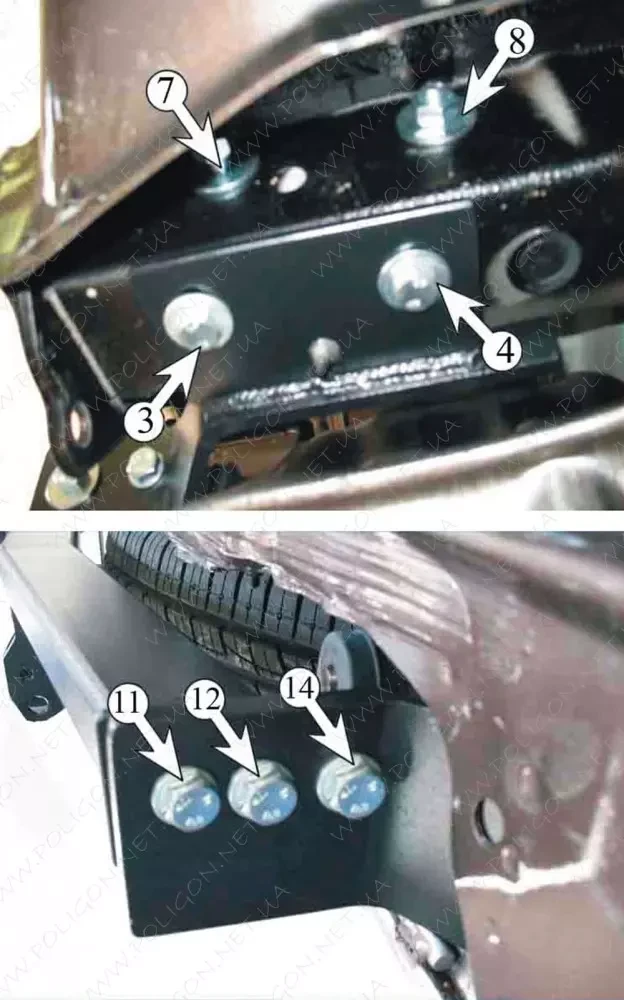 Купить Фаркоп для Hyundai Santa Fe 1999-2006 быстросъемный