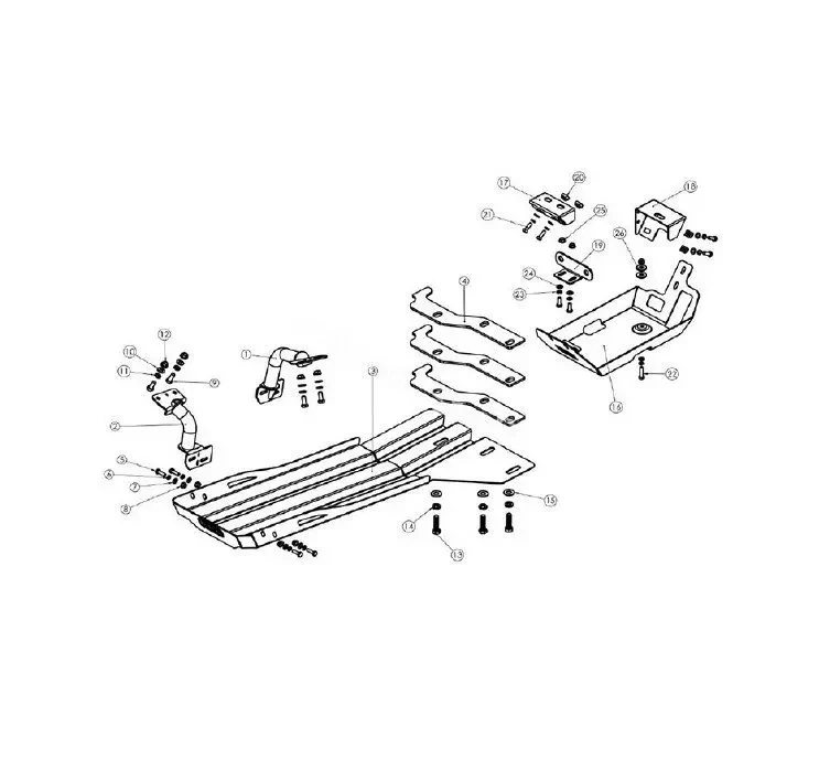 Купити Захист двигуна і трансмісії ARB для Jeep Wrangler 2007-2011 5450100
