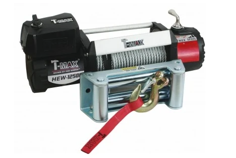 Купити Лебідка автомобільна T-Max HEW-12500 - 12 вольт / 5665 кг - 12500 lb X Power
