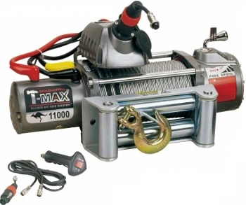Купить Лебедка автомобильная T-Max EW-11000 - 12 вольт / 4985 кг - 11000 lb OUTBACK