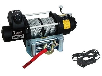Купити Лебідка автомобільна T-Max FEW-13500 - 12 вольт / 6118 кг - 13500 lb Fire Work series