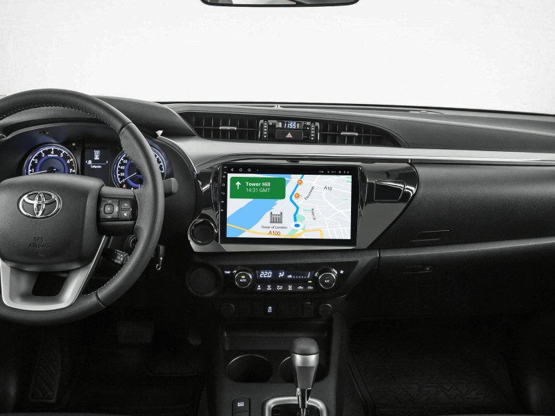 Buy Gazer T6010-An120 Multimedia System to Toyota Hilux (An120) 2015-2020