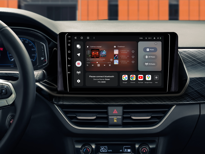 Купить Мультимедійна система Gazer T6010-AW до Volkswagen Polo 6 (AW) 2020-2022