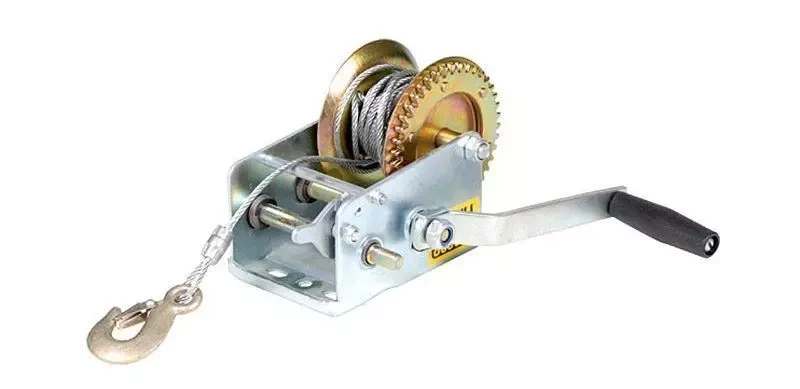 Купити Лебідка ручна Sigma 2000 lbs тросова 907 кг