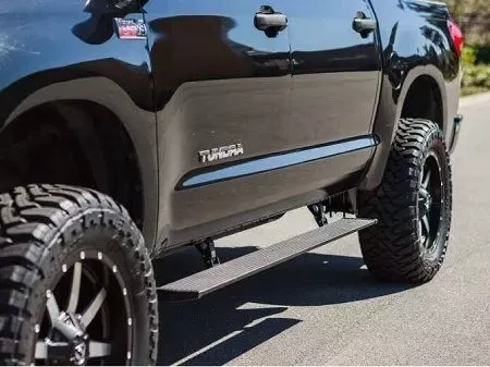 Buy Sliding electric thresholds Toyota Tundra Double Cab 14+ with logo