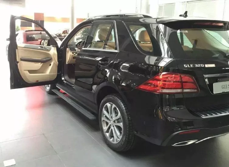 Buy Mercedes gle 14+ slit thresholds with lateral thresholds, with logo