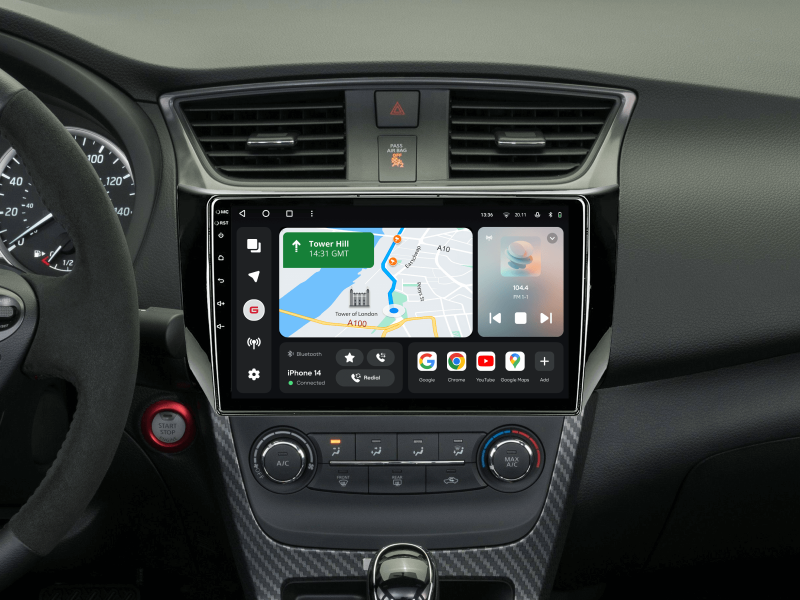 Buy Gazer T6010-B17 multimedia system to Nissan Sentra 2012-2017