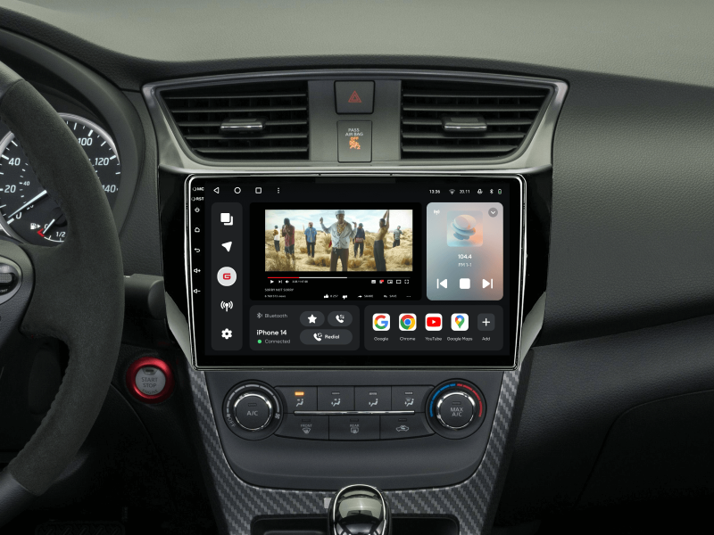 Buy Gazer T6010-B17 multimedia system to Nissan Sentra 2012-2017