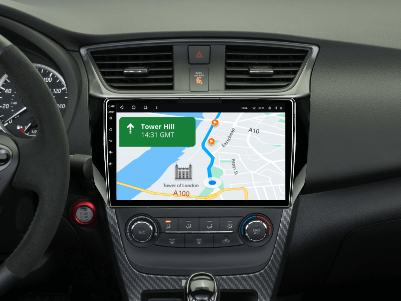 Buy Gazer T6010-B17 multimedia system to Nissan Sentra 2012-2017