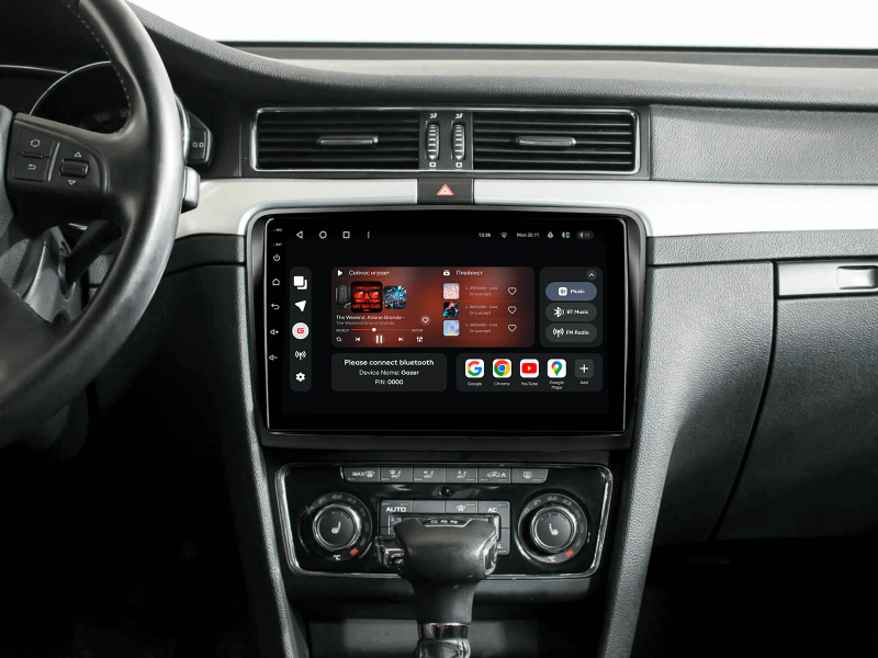 Buy Gazer T6010-B6 multimedia system to Skoda Superb 2 (B6) 2008-2015