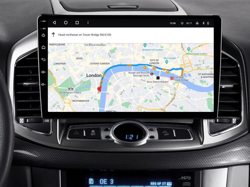 Buy Gazer T6010-C140 Multimedia System to Chevrolet Captiva 1 2011-2016