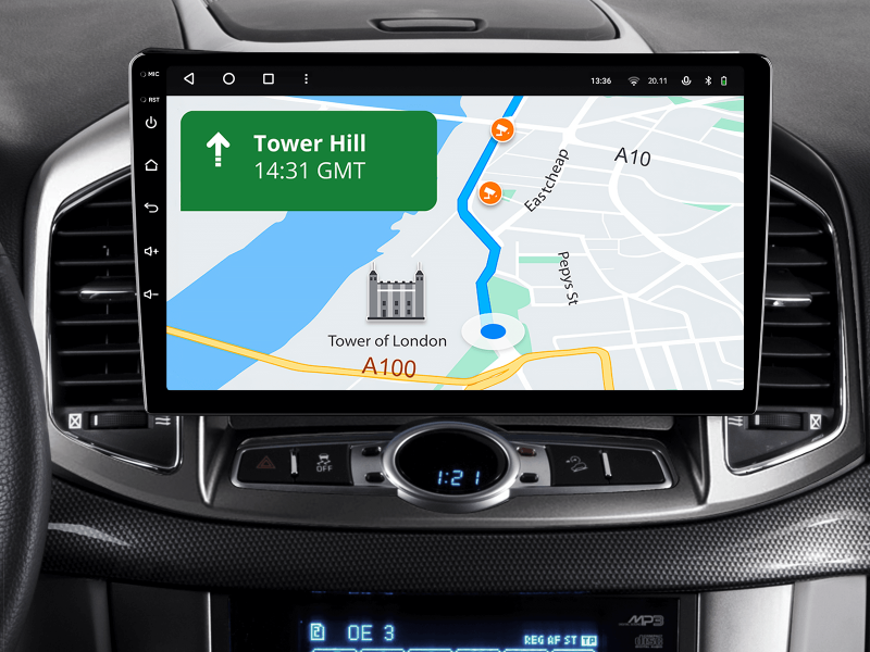 Buy Gazer T6010-C140 Multimedia System to Chevrolet Captiva 1 2011-2016