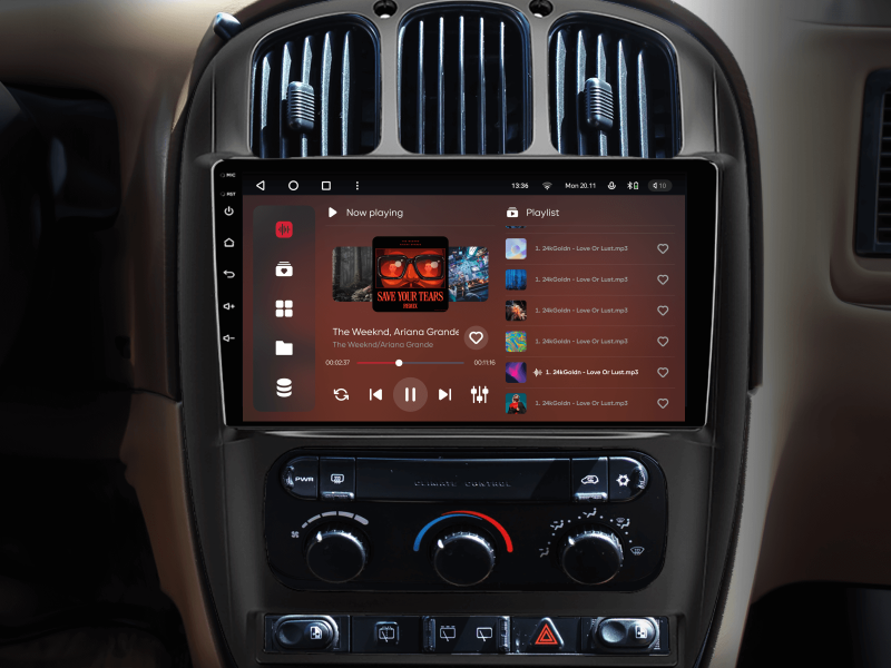 Buy Gazer T6010-Crs/L Multimedia System to Chrysler Voyager RG Rs, Town & Country Rs 2000-2007