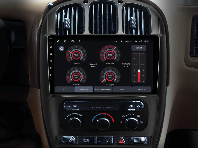 Buy Gazer T6010-Crs/L Multimedia System to Chrysler Voyager RG Rs, Town & Country Rs 2000-2007