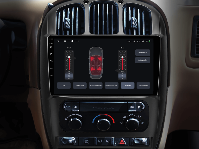 Buy Gazer T6010-Crs/L Multimedia System to Chrysler Voyager RG Rs, Town & Country Rs 2000-2007