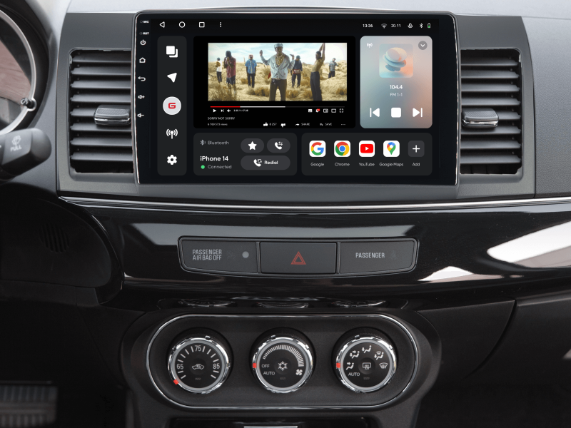 Buy Gazer T6010-Cy/H Multimedia System to Mitsubishi Lancer 10 (CY) 2007-2012