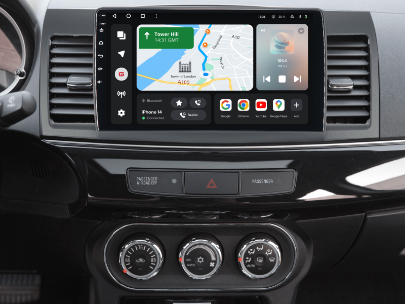 Buy Gazer T6010-Cy/H Multimedia System to Mitsubishi Lancer 10 (CY) 2007-2012