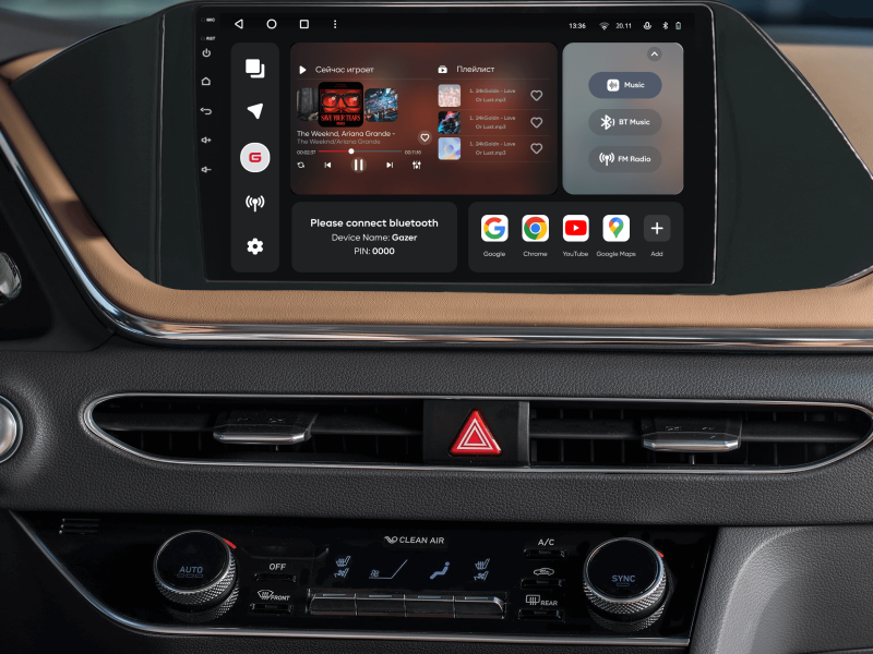 Buy Gazer T6010-DN8 multimedia system to Hyundai Sonata 8 (DN8) 2019-2020