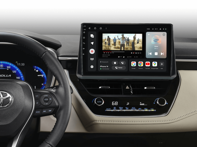 Buy Gazer T6010-E210 multimedia system to Toyota Corolla 12 (E210) 2018-2020