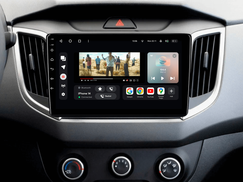 Купити Мультимедійна система Gazer T6010-GS до Hyundai Creta 1, IX25 (GS) 2015-2019