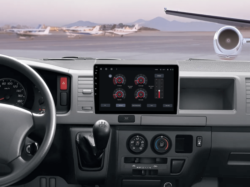 Buy Gazer T6010-H200 multimedia system to Toyota Hiace 5 (H200) 2004-2021