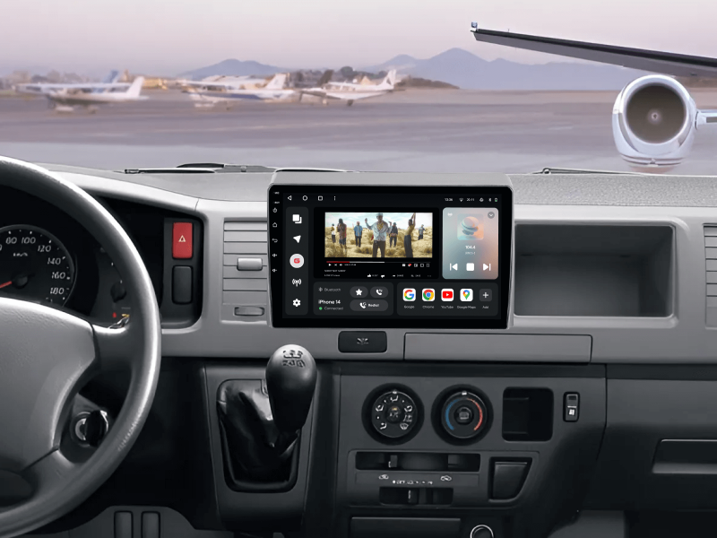 Buy Gazer T6010-H200 multimedia system to Toyota Hiace 5 (H200) 2004-2021