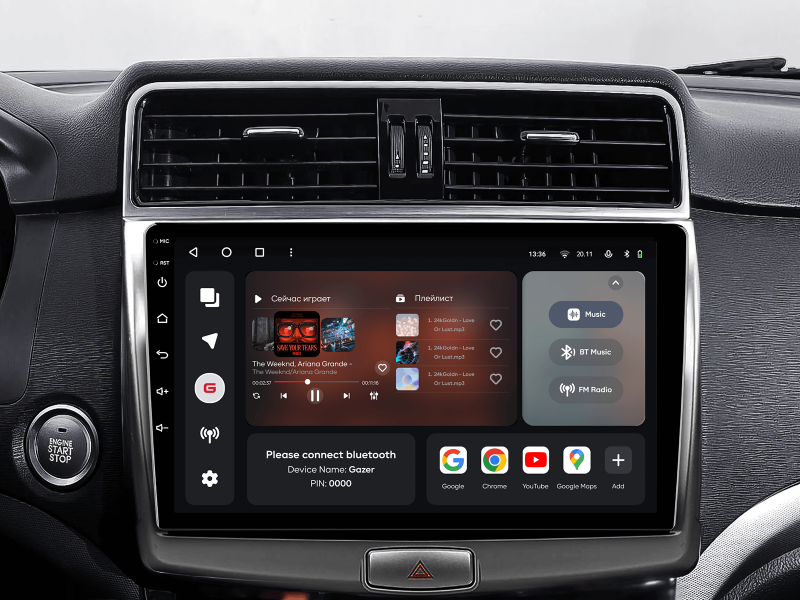 Buy Gazer T6010-H6 multimedia system to Great Wall Hover, HAVAL H6 2016-2018