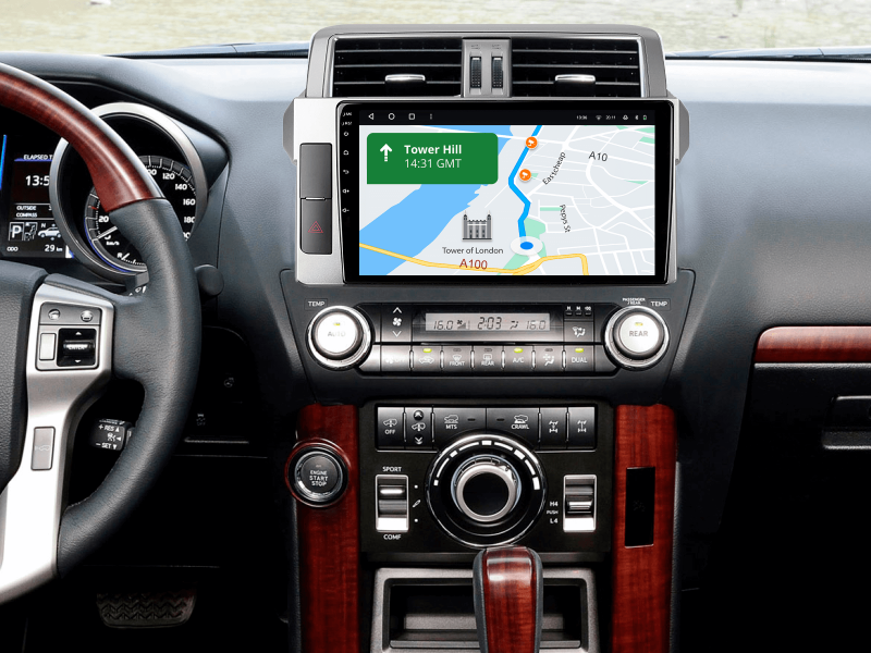 Buy Gazer T6010-J150F Multimedia System to Toyota Land Cruiser Prado 4 (J150) 2013-2017