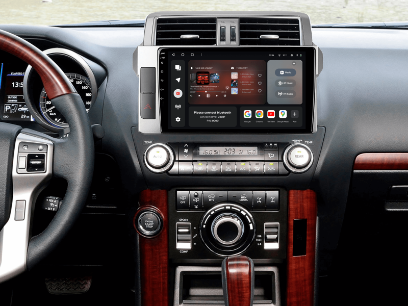 Buy Gazer T6010-J150F Multimedia System to Toyota Land Cruiser Prado 4 (J150) 2013-2017