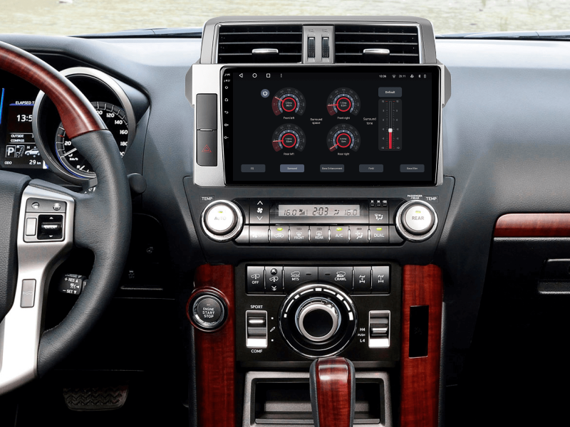 Buy Gazer T6010-J150F Multimedia System to Toyota Land Cruiser Prado 4 (J150) 2013-2017