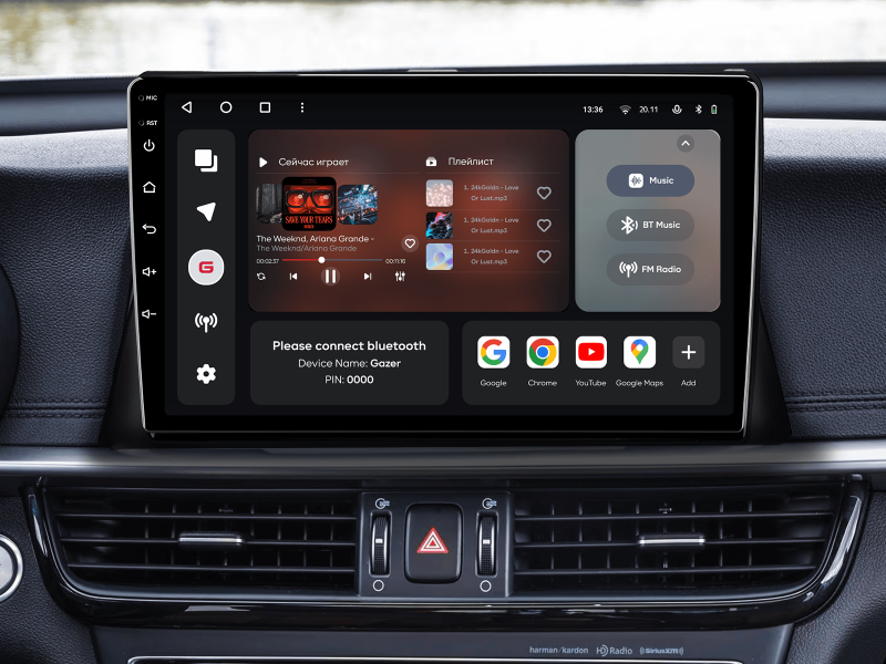 Buy Gazer T6010-JF Multimedia System to Kia Optima 4 (JF) 2015-2020