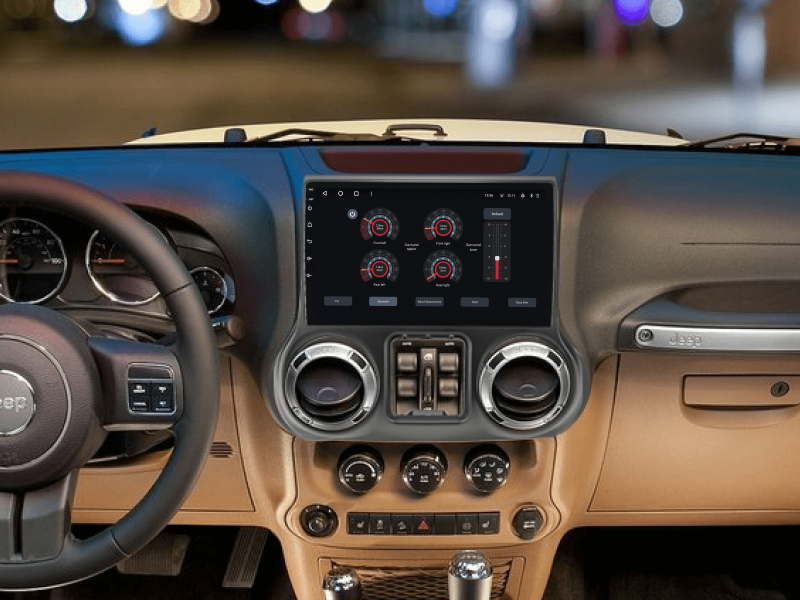 Buy Gazer T6010-JKF multimedia system to Jeep Wrangler 3 (JK) 2010-2017