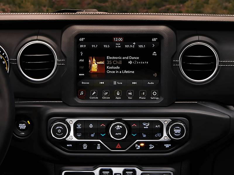 Buy Gazer T6010-JL multimedia system to Jeep Wrangler 4 (JL) 2018-2019