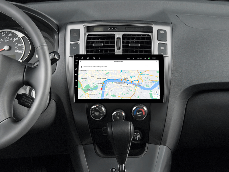 Buy Gazer T6010-JM multimedia system to Hyundai Tucson 1 (JM) 2004-2009